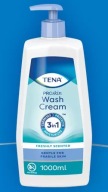 Krem do mycia TENA Wash Cream 1000ml bez użycia wody myjący oczyszczający