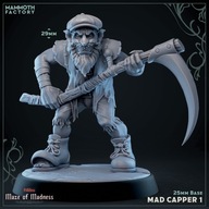 Mad Cappers zestaw 1-5 - MoM - figurka RPG DnD D&D - druk 3D 14K