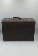 Brytyjska przedwojenna walizka marki Cheney - bardzo stara z duszą - 54cm