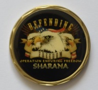 Medal coin pamiątkowy SHARANA Operation Enduring Freedom