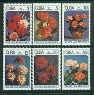 KUBA ** Dzień matki, KWIATY Mi 3093-98