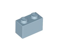 LEGO Brick 1x2 - 3004 - Sand Blue - 10 sztuk