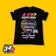 T-SHIRT MĘSKI, ROZMIAR M, 34. FINAŁ WOŚP