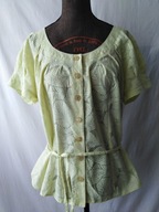 Bluzka jasnozielona transparentna- 40/42