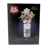 Elefun Fantasy Collection Kwiatowy bukiet z różowym wazonikiem Klocki 911el