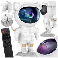 Lampka projektor Lewer biały astronauta LED 800 lm