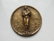 MEDAL SZWJCARIA HUGUENIN 1940. BRĄZ.