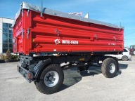 Przyczepa rolnicza dwuosiowa Metal Fach 6t symbol T710/1 wywrot 3 strony