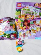 czasopismo lego Friends klocki pies salon pięknośc