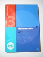 Matematyka 3 Podręcznik Zakres rozszerzony. Kurczab, Świda