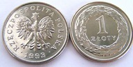 1993 r 1 zł złoty MW * MENNICZE