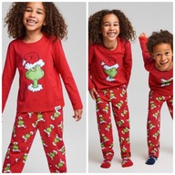 Piżama dziecięca świąteczna Grinch Dr Seuss 116cm