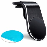UCHWYT NA TELEFON SAMOCHODOWY MAGNETYCZNY NA KRATKĘ NAWIEWU DO AUTA MOCNY