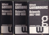 DZIENNIK 1953-1956, 1957-1961, 1961-1966 Witold Gombrowicz