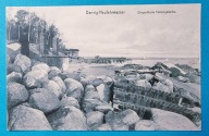 Gdańsk Nowy Port Westerplatte Ruiny Twierdza Danzig Pomorze 1915