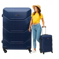 Bagia Walizka twarda średnia ABS BAGIA 100 l podróżna do samochodu samolotu