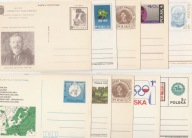 20 kartek pocztowych z okresu PRL