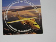 ADAC Ambulans lotniczy naklejka