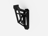 Wieszak na kask, Uchwyt na kask motocyklowy, montaż ścienny