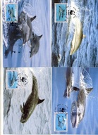 A41443)WWF-Maximum Karty Ssaki: Niue 822 - 825