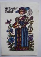 DANUTA IMIELSKA-GEBETHNER - Wesołych Świąt - KOBIETA Z PISANKAMI