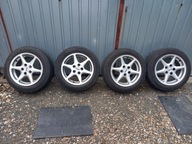 Koła Letnie Felgi Alu TITAN 15" Dunlop 185x60r15 5x112. MERCEDES VW AUDI
