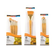 DALER ROWNEY Zestaw 12 pędzli do farb akrylowych TAKLON