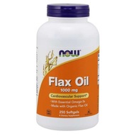 Suplement diety Now foods Flax Oil olej lniany kapsułki 250 szt.