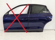 AUDI Q5 SQ5 80A DRZWI LEWY TYŁ LEWE TYLNE LX5H SPORTBACK