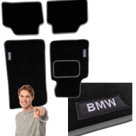 DYWANIKI WELUROWE DO SAMOCHODU BMW SERIA 3 E90 04-12R. WYCIERACZKI HAFT S