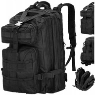PLECAK WOJSKOWY TAKTYCZNY MILITARNY SURVIVAL TURYSTYCZNY CZARNY 36l DUŻY