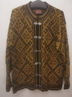 CHRISTIANIA KARDIGAN NORWESKI SWETER R.L/XL SWETR ORYGINALNY WEŁNIANY
