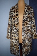 Piękny płaszcz panterka nowy delikatny i miękki_42