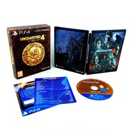 UNCHARTED 4 A THIEF'S END PS4 STEELBOOK