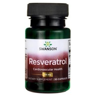 Suplement diety Swanson Health Products Resveratrol resweratrol kapsułki