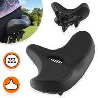 WYGODNE SIODEŁKO ROWEROWE MIĘKKIE DUŻE SZEROKIE MIEJSKIE SIODŁO NA ROWER