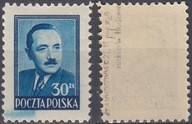 477** niebieski , c. tło , pap. x2a , ZL 11 , gw.+opis Jerzy Walocha