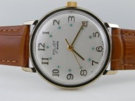 Radziecki mechaniczny zegarek Poljot 17 kam. bocian . Au10 .ZSRR - CCCP