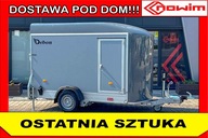 Przyczepa Zabudowana z Drzwiami i Trapem 1 oś DMC 750 - 1300 3m x 1.5m Box