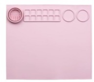 Mata silikonowa do malowania i rękodzieła DLA DZIECI I DOROSŁYCH różowy