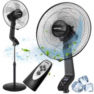 WENTYLATOR STOJĄCY WIATRAK PODŁOGOWY MOCNY CICHY CYLKULATOR BIUROWY DOMOWY