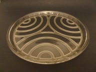 Taca pod karafkę, art deco, Hortensja, PRL, Vintage