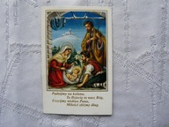 STARY OBRAZEK KOLĘDOWY