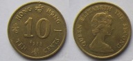 Hong Kong 10 cent 1983