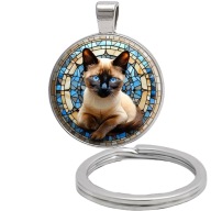 Brelok do kluczy/ka - Kot - ozdobna zawieszka, plecak, portfel