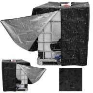 PLANDEKA POKROWIEC OSŁONA NA MAUZERA ZBIORNIK NA WODĘ MOCNA 1000L Z ZAMKIEM