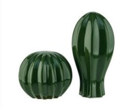 LIVARNO dwie figurki dekoracyjne kaktusy dolomit