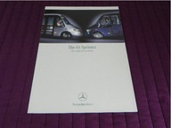 Mercedes-Benz 6t Sprinter autobus bus 2002 prospekt