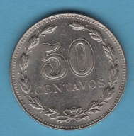 (1AR22) Argentyna 50 centavo, 1941