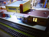 Dworzec NEUSTAD Wiek XX z Oświetleniem LED w H0